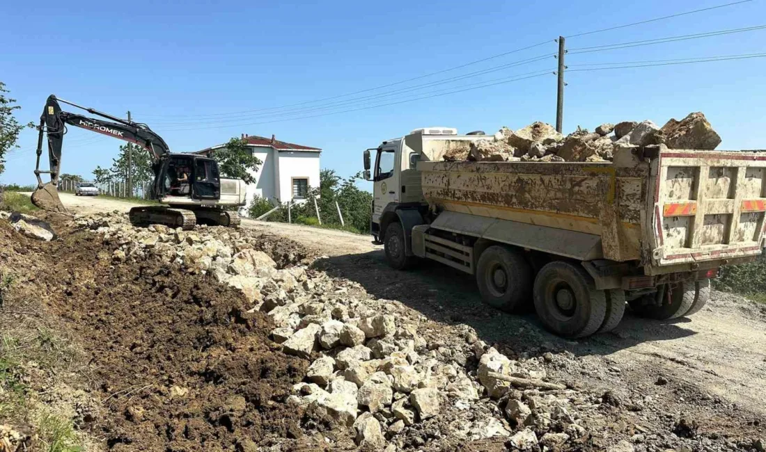 DÜZCE (İHA) – Düzce’nin Akçakoca ilçesinde aşırı yağışlar sonrası meydana