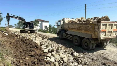 DÜZCE (İHA) – Düzce’nin Akçakoca ilçesinde aşırı yağışlar sonrası meydana