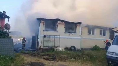 Sakarya’nın Karapürçek ilçesinde iki katlı ahşap bir evde çıkan ve