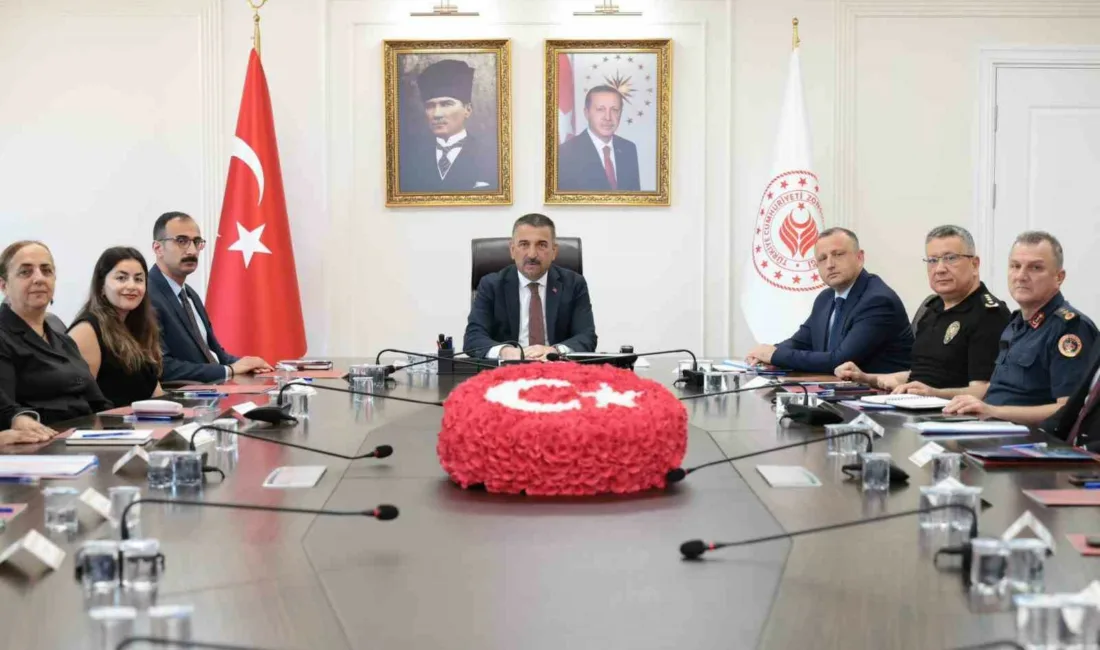 Zonguldak Valisi Osman Hacıbektaşoğlu başkanlığında, Kadına Yönelik Şiddetle Mücadele İl