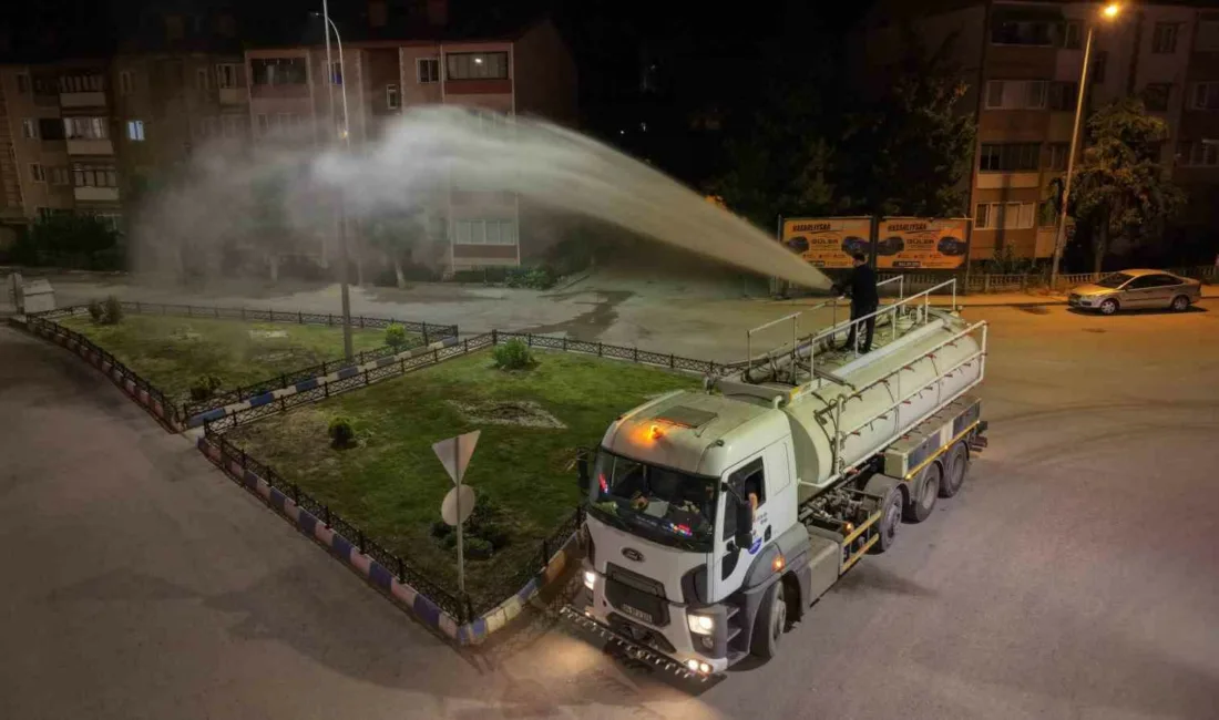 Karabük Belediyesi, kent genelindeki park, bahçe ve peyzaj alanlarında yeşil