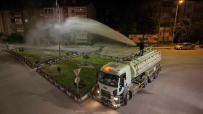 Karabük Belediyesi, kent genelindeki park, bahçe ve peyzaj alanlarında yeşil