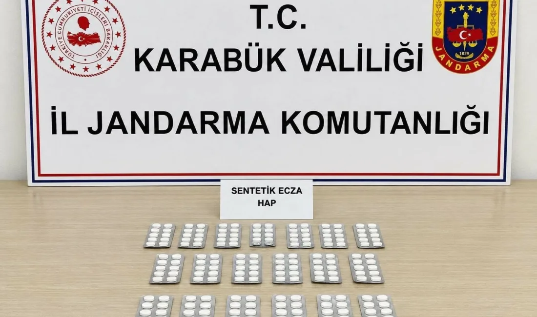 Karabük’te jandarma ekiplerince düzenlenen uyuşturucu operasyonlarında sentetik ecza, skunk ve