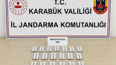 Karabük’te jandarma ekiplerince düzenlenen uyuşturucu operasyonlarında sentetik ecza, skunk ve