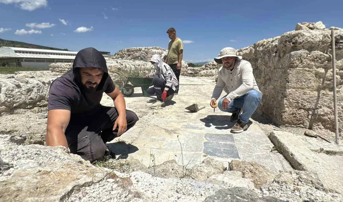 Karabük’ün Eskipazar ilçesindeki Hadrianopolis Antik Kenti’nde 2026 yılı kazı sezonu