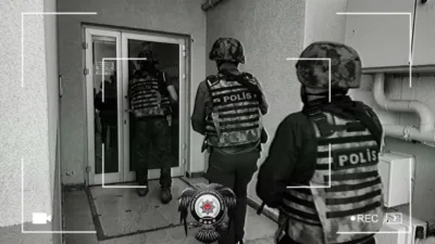 Kastamonu’da polis ekiplerince DHKP-C terör örgütüne yönelik gerçekleştirilen operasyonda 1