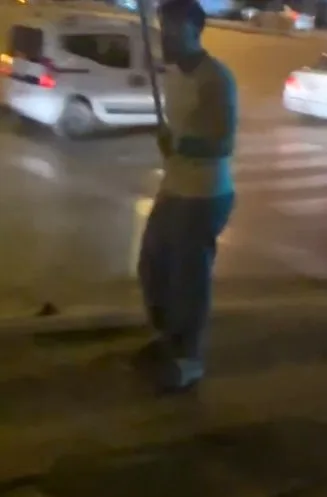 Ankara’da kavga ettiği kişilere silah ve sopayla saldırdığı iddia edilen