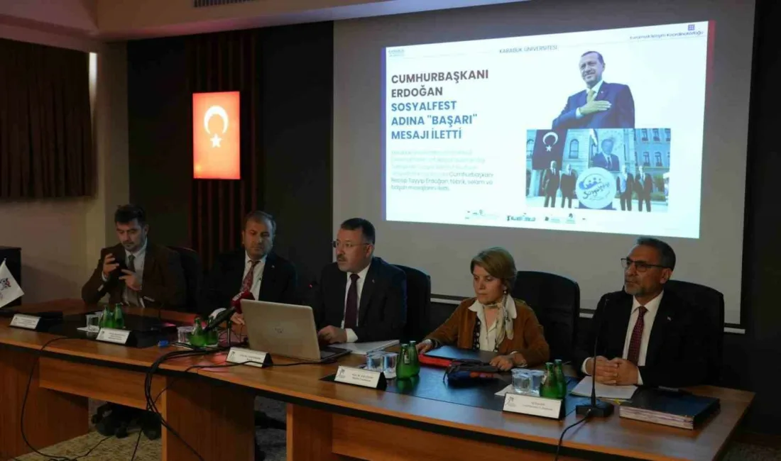 Karabük Üniversitesi (KBÜ) Haziran Ayı Senato Toplantısında, Sosyalfest 2026’nın çıktıları,