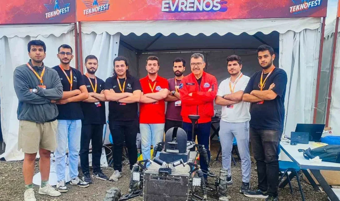 Karabük Üniversitesi (KBÜ) Evrenos İnsansız Kara Aracı (İKA) Takımı, geliştirdiği