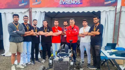 Karabük Üniversitesi (KBÜ) Evrenos İnsansız Kara Aracı (İKA) Takımı, geliştirdiği
