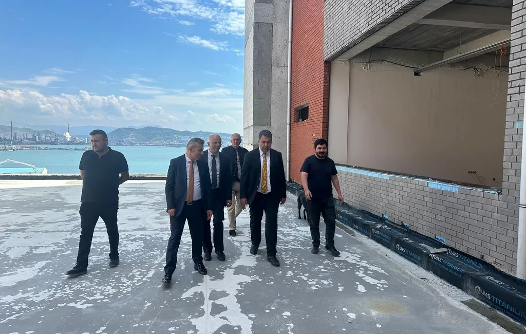 Zonguldak Bülent Ecevit Üniversitesinin (BEUN) Karadeniz Ereğli’de yapımı devam eden