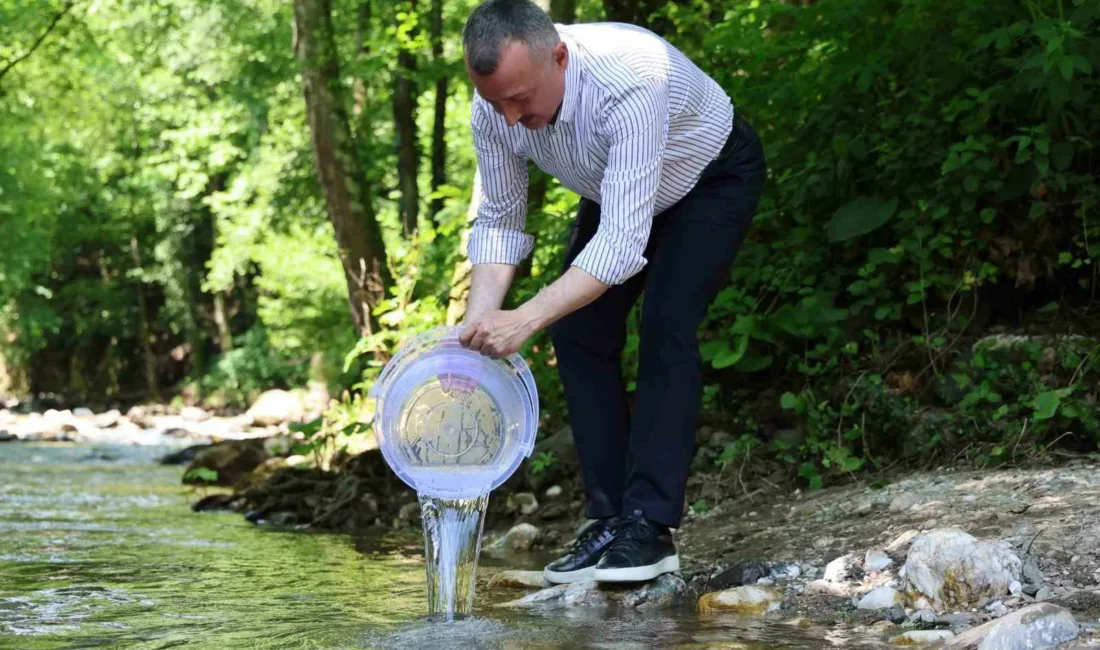 Kocaeli’de su ekosistemini korumak ve canlandırmak amacıyla yürütülen “Orman İçi