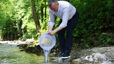 Kocaeli’de su ekosistemini korumak ve canlandırmak amacıyla yürütülen “Orman İçi