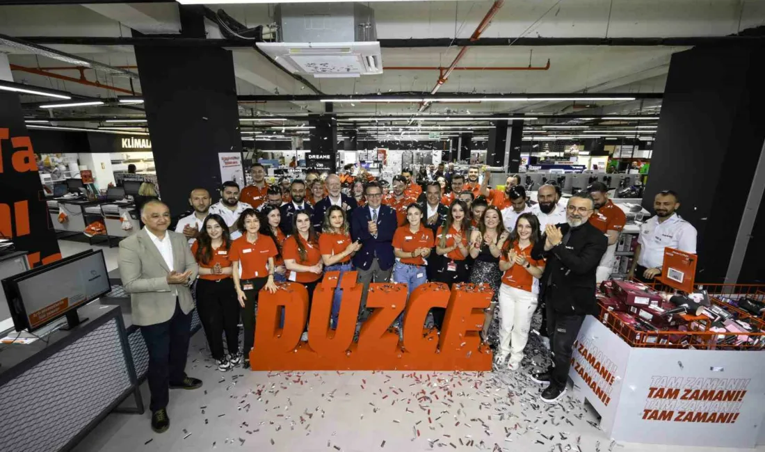 Türkiye’deki büyümesini sürdüren MediaMarkt Türkiye, 104’üncü mağazasını Düzce’de hizmete açtı.