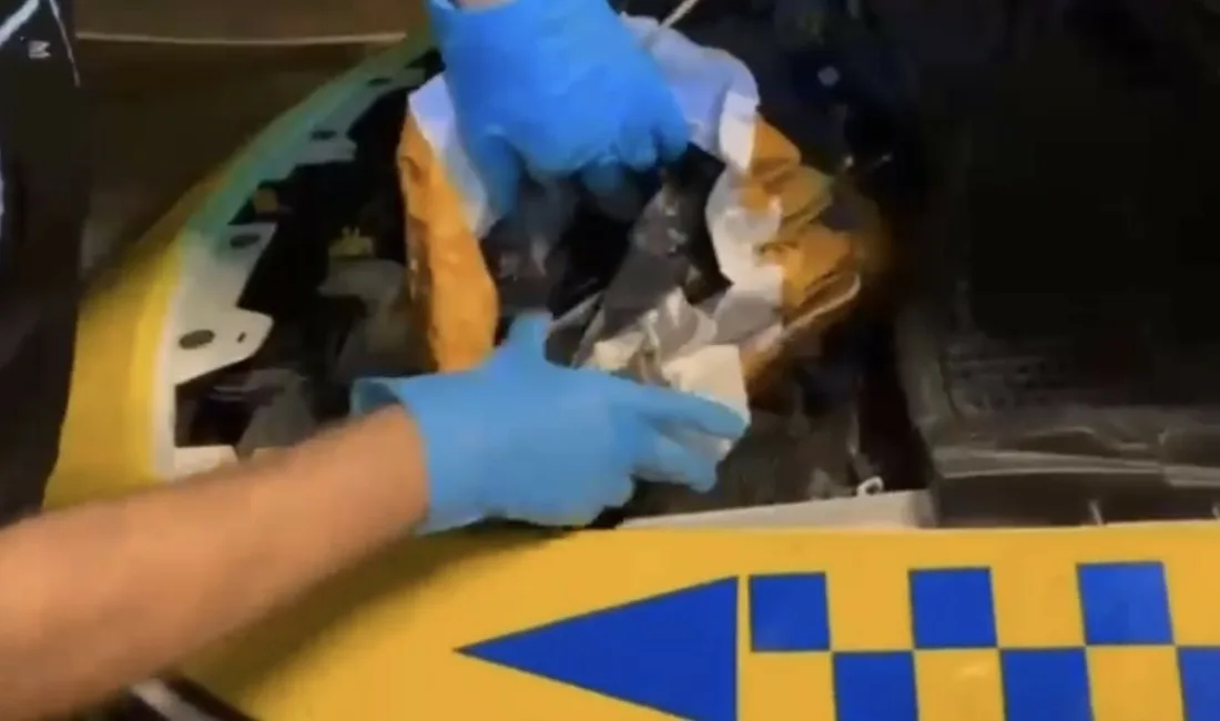 Düzce’de düzenlenen operasyonda, İstanbul’dan kente uyuşturucu madde getirdiği belirlenen ticari