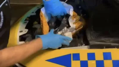 Düzce’de düzenlenen operasyonda, İstanbul’dan kente uyuşturucu madde getirdiği belirlenen ticari