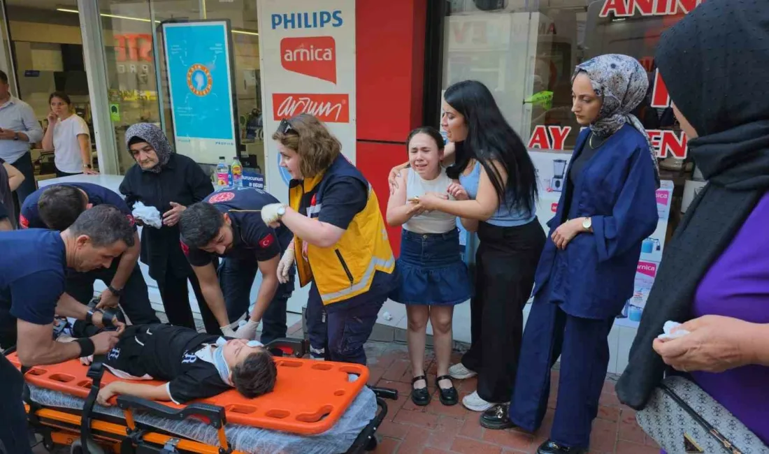 Zonguldak’ın Karadeniz Ereğli ilçesinde yolun karşısına geçmeye çalışan 10 yaşındaki