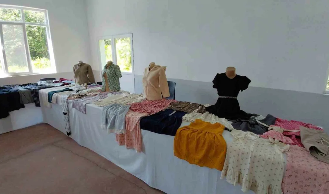 Bolu’nun Mudurnu ilçesine bağlı Alpagut köyünde, Halk Eğitimi Merkezince açılan