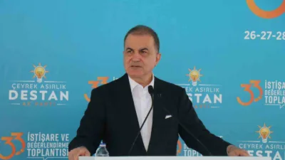 AK Parti Sözcüsü Ömer Çelik, “Artık terör örgütünün silah bırakması