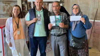 DÜZCE (İHA) – Düzce’nin Akçakoca İlçesinde Sağlık Müdürlüğü ekipleri, Hüseyin
