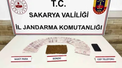 Sakarya’da jandarma ekiplerince uyuşturucu madde satıcılarına yönelik 3 ilçede düzenlenen