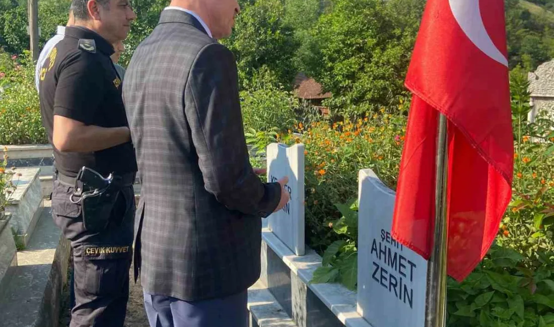 DÜZCE (İHA) – Düzce İl Emniyet Müdürü İbrahim Ergüder ve