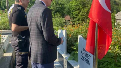 DÜZCE (İHA) – Düzce İl Emniyet Müdürü İbrahim Ergüder ve
