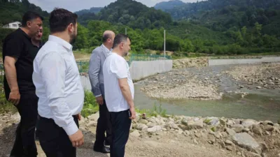 DÜZCE (İHA) – Düzce’de Esmahanım ve Uğurlu köyleri arasındaki Şifalı