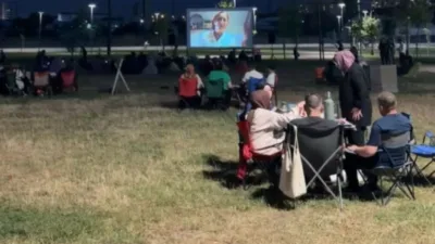 Sincan Belediyesinin düzenlediği yaz etkinlikleri, Sincan Park’ta açık hava sinemasıyla