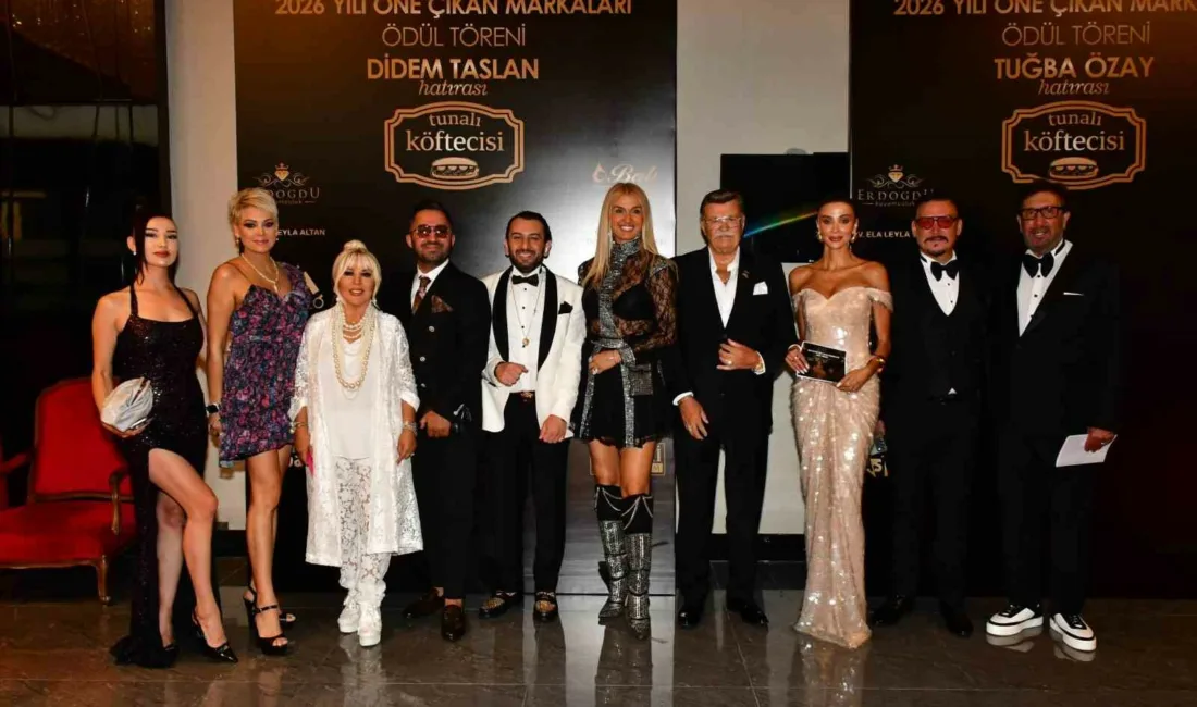 Ankara’da düzenlenen 2026 Yılı Öne Çıkan Markaları Ödül Töreninde sinema