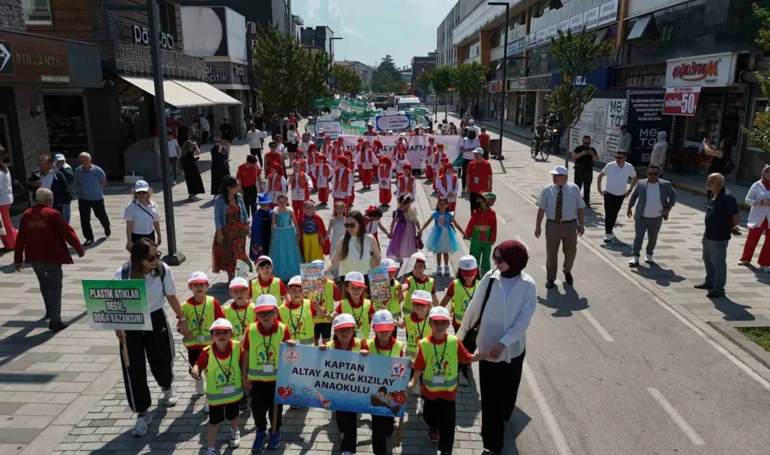 Düzce Belediyesi ve Düzce Valiliği iş birliğinde Türkiye Çevre Haftası