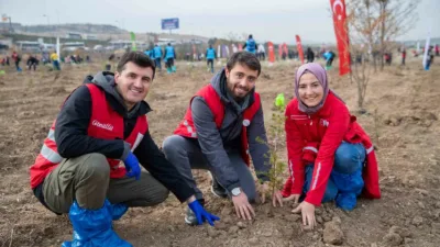 Türk Kızılay ve Orman Genel Müdürlüğü iş birliğiyle geçtiğimiz yıl