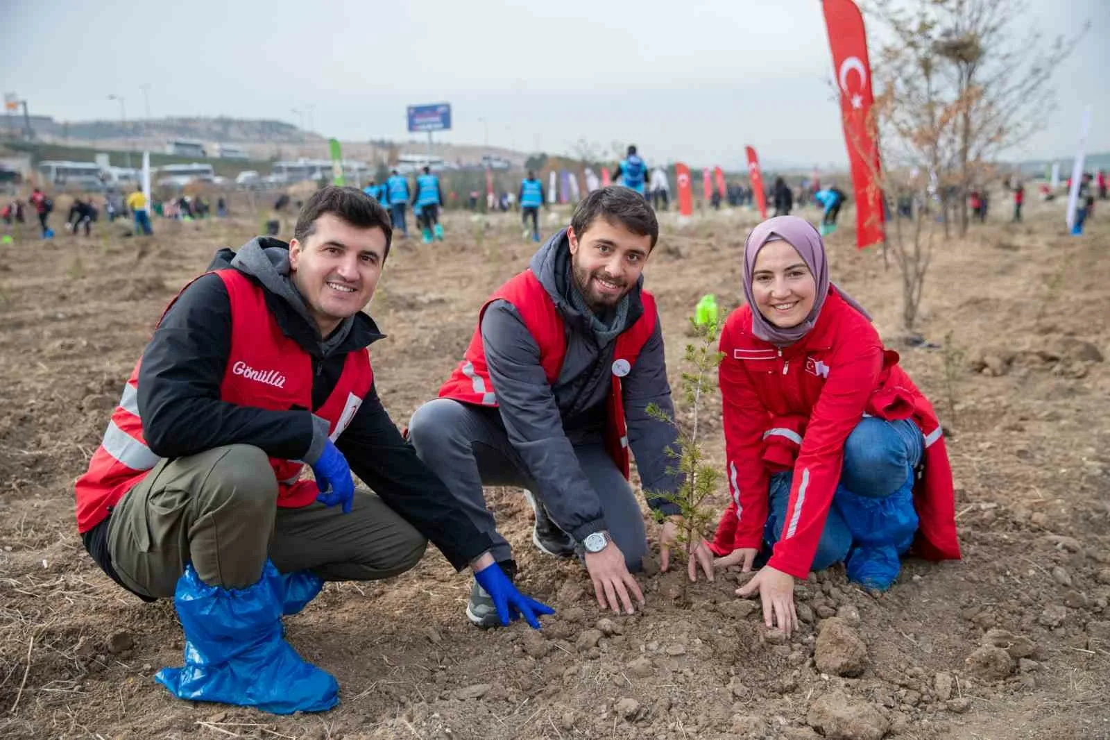 Türk Kızılay ve Orman Genel Müdürlüğü iş birliğiyle geçtiğimiz yıl