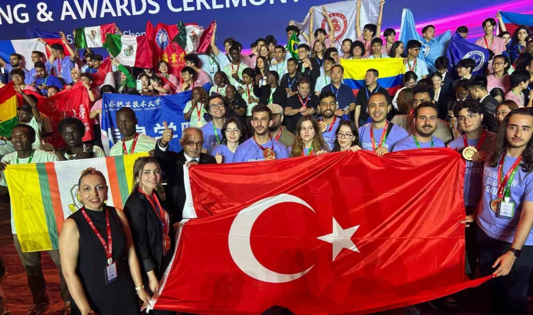 Sivas Bilim ve Teknoloji Üniversitesi (SBTÜ) öğrencilerinden oluşan takım, Çin’de