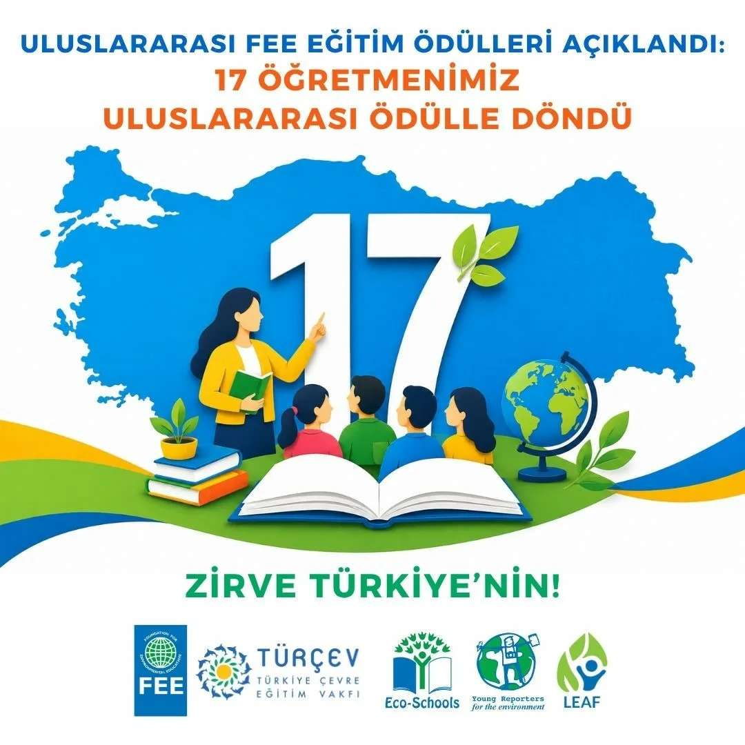 Danimarka merkezli Uluslararası Çevre Eğitim Vakfının (FEE) Türkiye temsilcisi TÜRÇEV