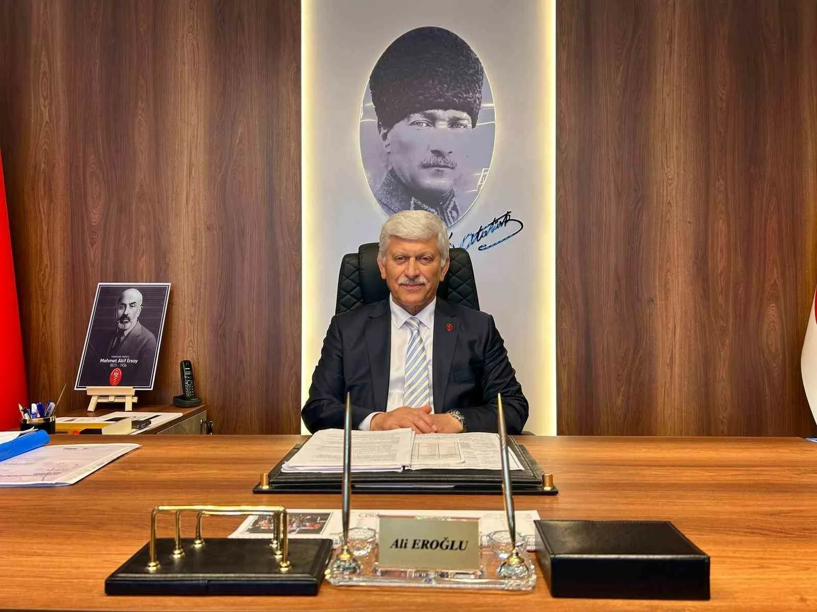 Türk Veteriner Hekimleri Birliği (TVHB) Merkez Konseyi Başkanı Ali Eroğlu,
