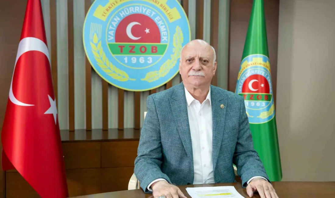 Türkiye Ziraat Odaları Birliği (TZOB) Genel Başkanı Şemsi Bayraktar üretici