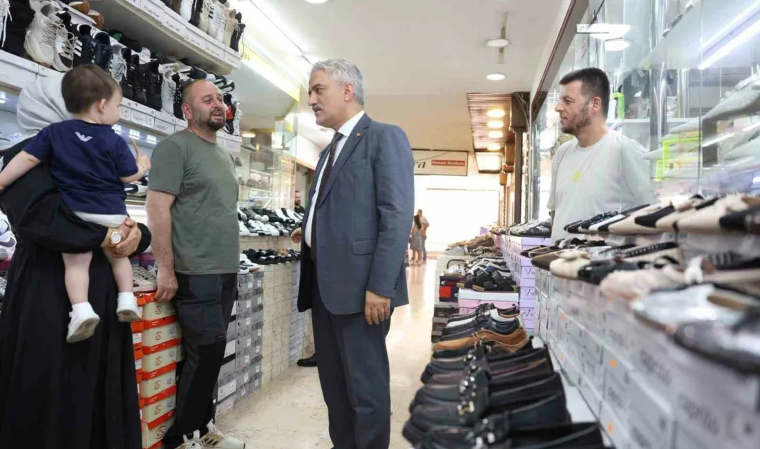 Düzce Valisi Mehmet Makas, Cedidiye Mahallesi İstanbul Caddesi’nde faaliyet gösteren
