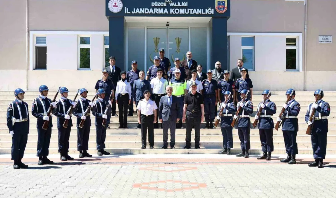 DÜZCE(İHA) – Düzce Valisi Mehmet Makas jandarma teşkilatının 187. kuruluş