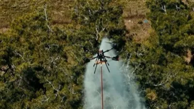 Orman Genel Müdürlüğü (OGM), Adana’da meydana gelen yangında yenilikçi dron