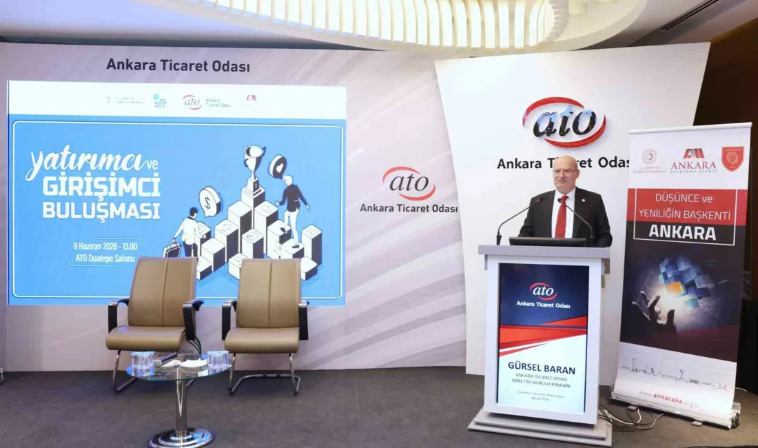 Ankara Ticaret Odası (ATO) Yönetim Kurulu Başkanı Gürsel Baran, büyük
