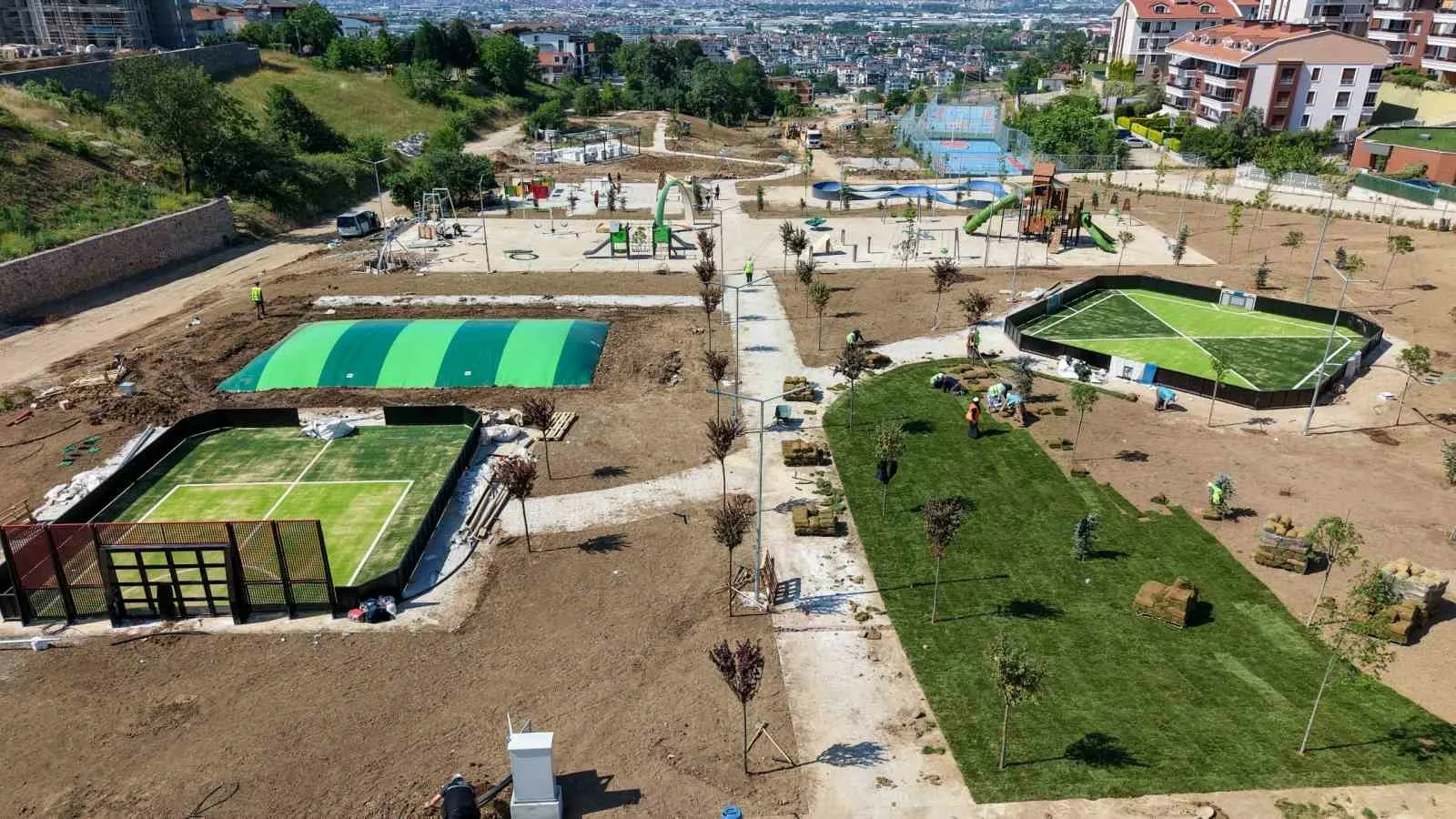 Başiskele ilçesinde her yaştan vatandaşın faydalanabileceği modern yaşam alanı olarak