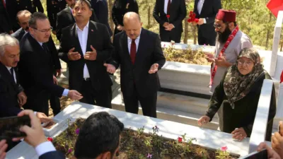 Kastamonu’da 15 Temmuz Demokrasi ve Milli Birlik Günü’nde şehitler kabirleri