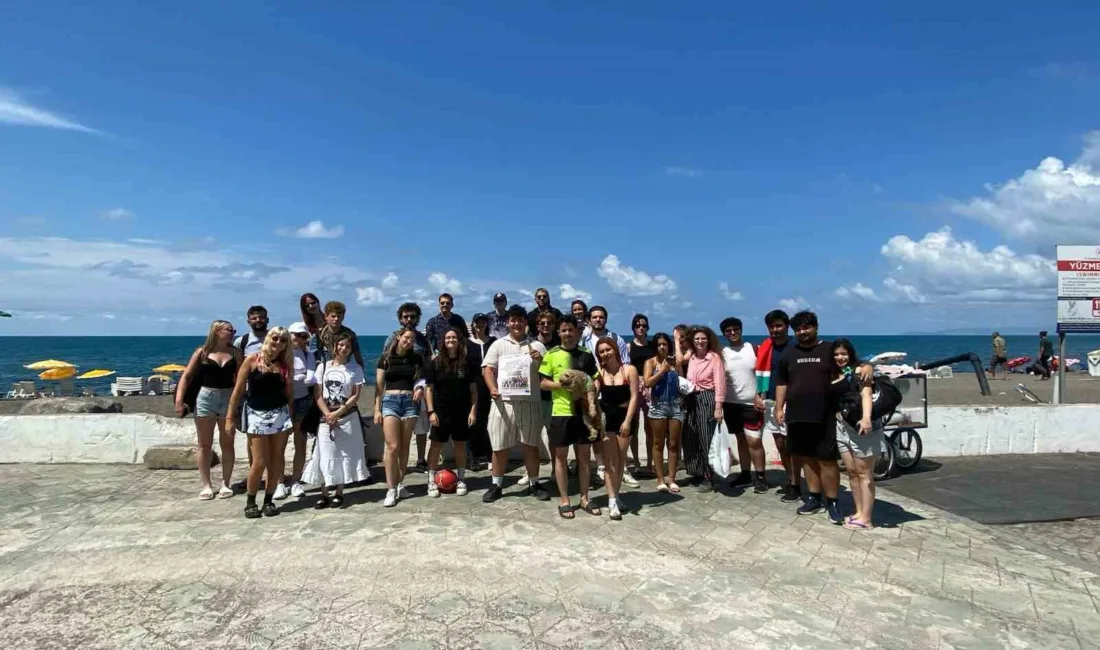 DÜZCE (İHA) – Düzce’de düzenlenen Erasmus+ gençlik projesi kapsamında Türkiye,