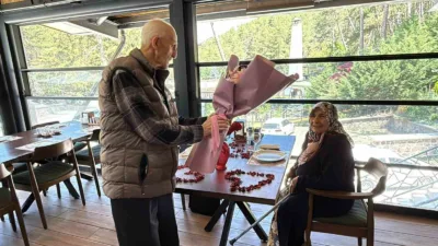 Ankara’nın Kızılcahamam ilçesinde yaşayan Nuri Akbulut, 57 yıldır hayatını paylaştığı