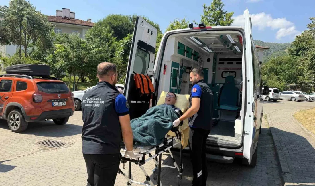 Kocaeli’de yatalak ve yürüyemeyecek durumda olup kendi imkanlarıyla sağlık kuruluşlarına