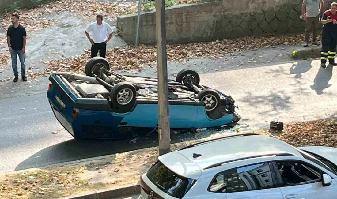 Zonguldak’ta ağaca çarpan otomobil sürücüsü hafif şekilde yaralandı. Edinilen bilgiye