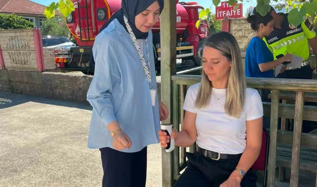 DÜZCE (İHA) – Akçakoca İlçe Sağlık Müdürlüğü tarafından Ayşe Hanım