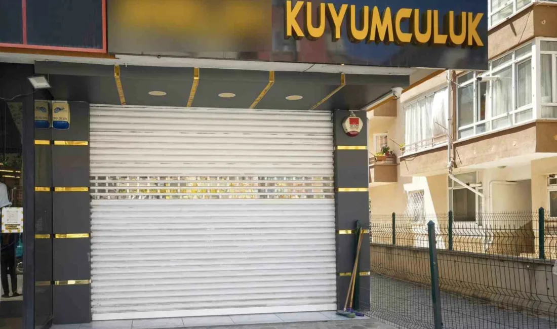 Ankara’nın Etimesgut ilçesinde silahla girdiği kuyumcuyu soyan şahıs, kısa sürede