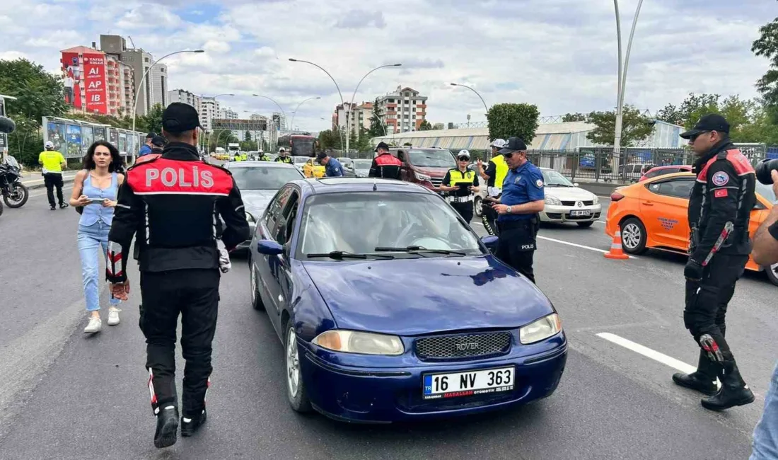 Başkentte düzenlenecek NATO Zirvesi kapsamında alınan güvenlik tedbirleri çerçevesinde polis